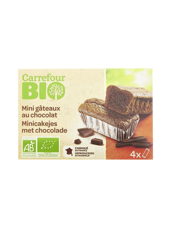 Mini gâteaux Chocolat CARREFOUR BIO