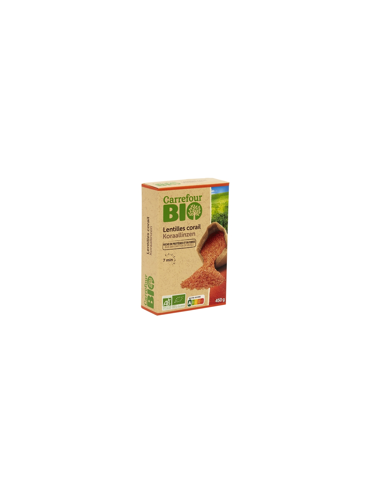 Lentilles Corail CARREFOUR BIO