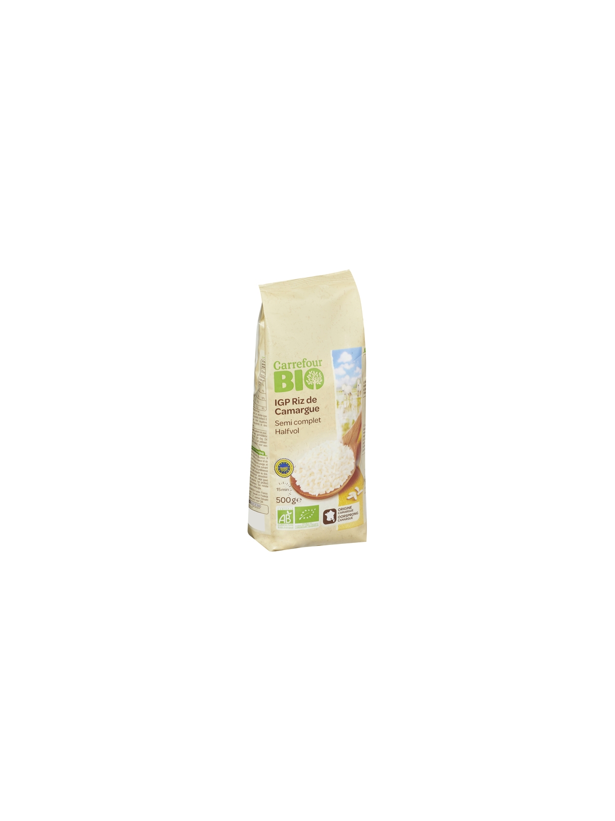 Riz de Camargue Semi-complet CARREFOUR BIO