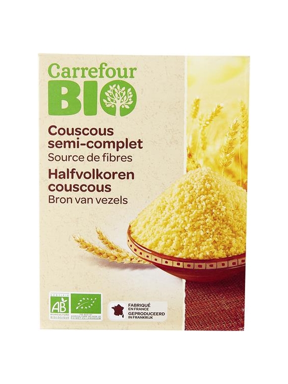 Couscous Semi-Complet CARREFOUR BIO