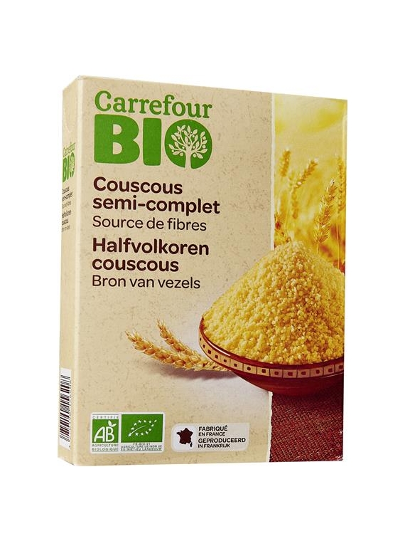 Couscous Semi-Complet CARREFOUR BIO