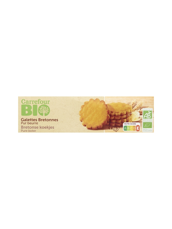 Biscuits Galettes Bretonnes CARREFOUR BIO