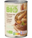 Saucisses de Toulouse & Lentilles CARREFOUR BIO