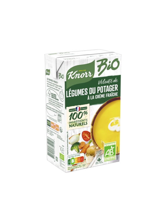 Velouté de Légumes du Potager & Crème Fraiche Bio KNORR