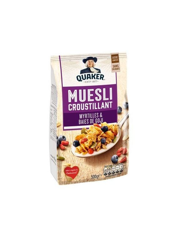 Céréales Muesli Myrtille & Goji QUAKER