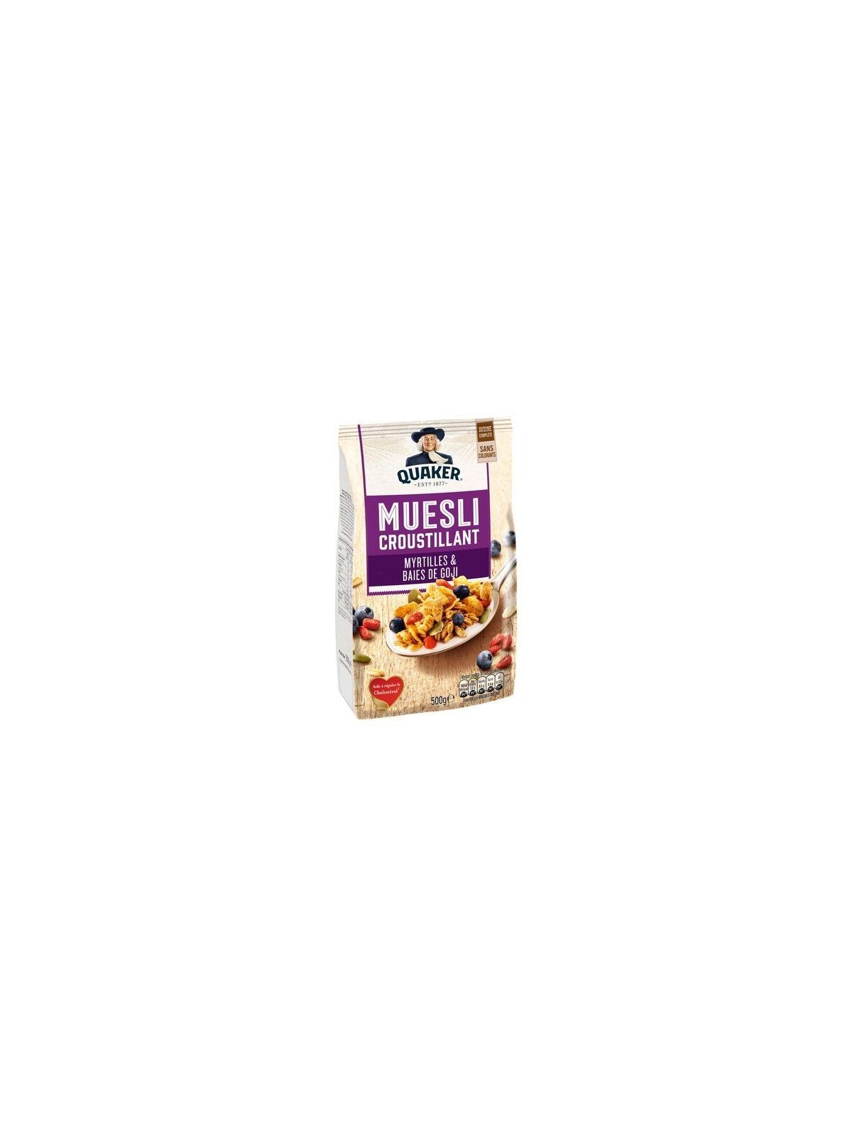 Céréales Muesli Myrtille & Goji QUAKER