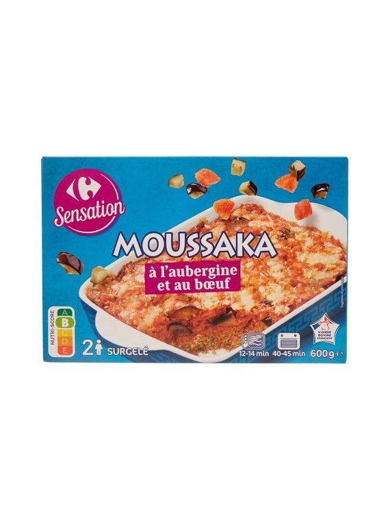 600G MOUSSAKA CRF