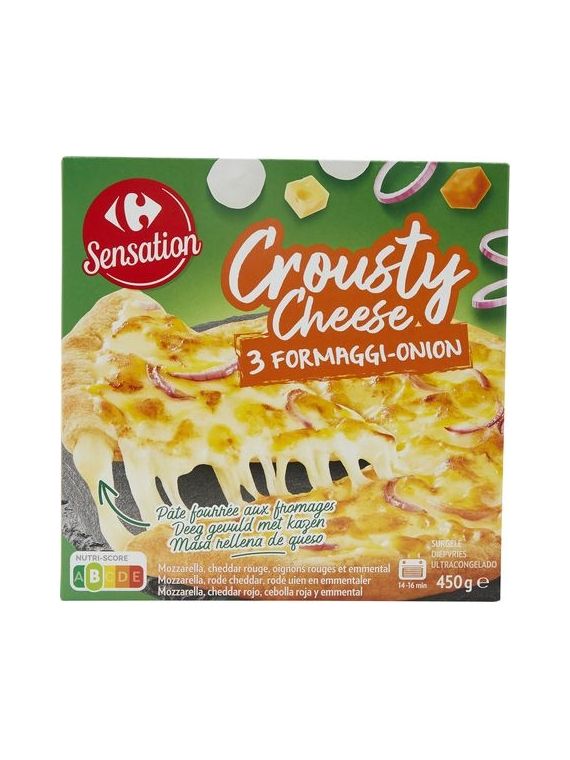 450G PIZZA CROUSTY CHEESE CRF