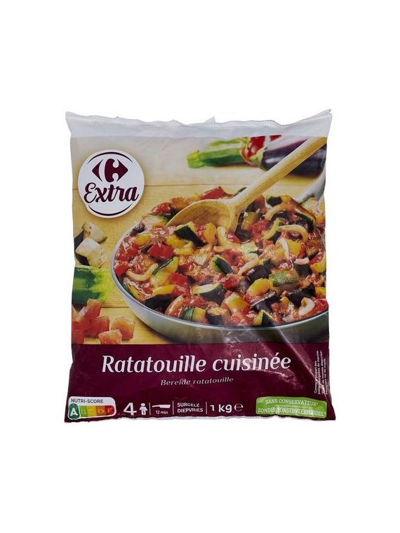 Plats cuisinés ratatouille cuisinée CARREFOUR EXTRA