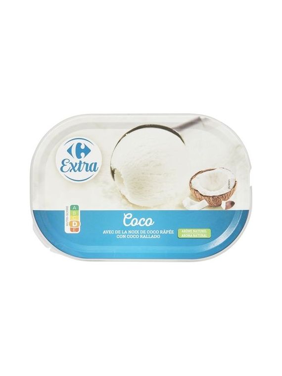 Glace coco CARREFOUR EXTRA