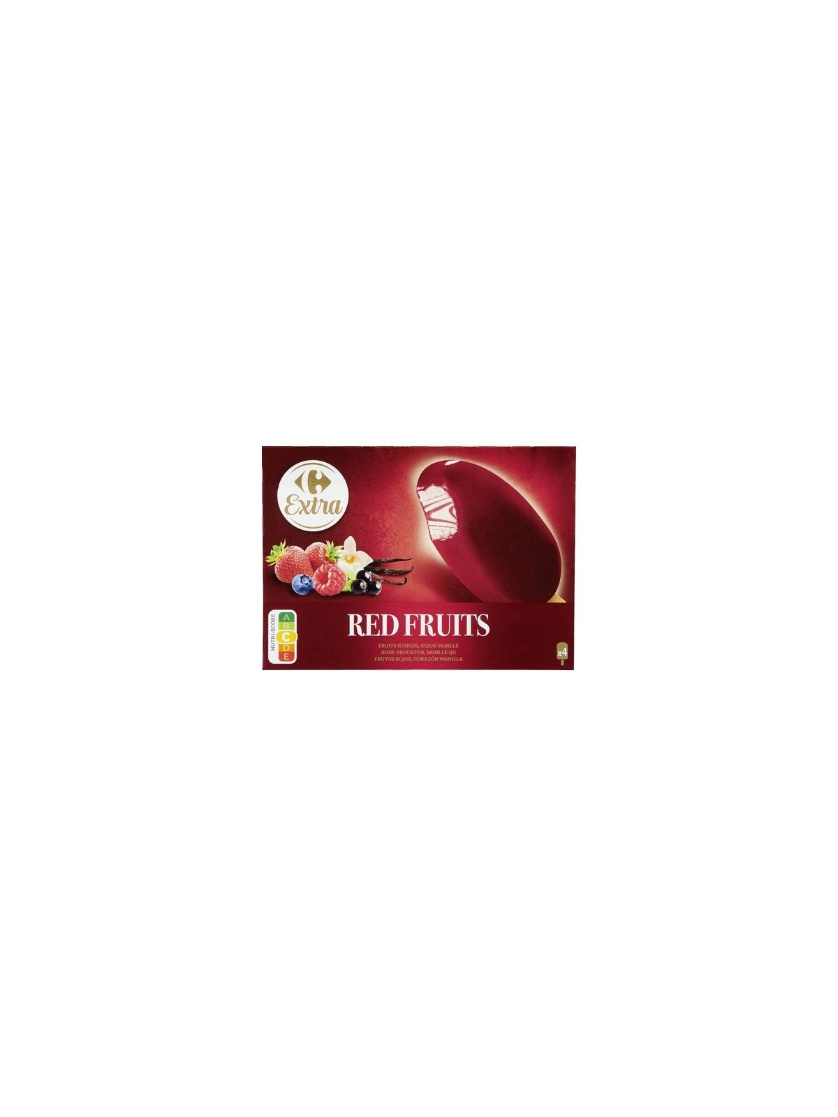 Glaces fruits rouges CARREFOUR EXTRA