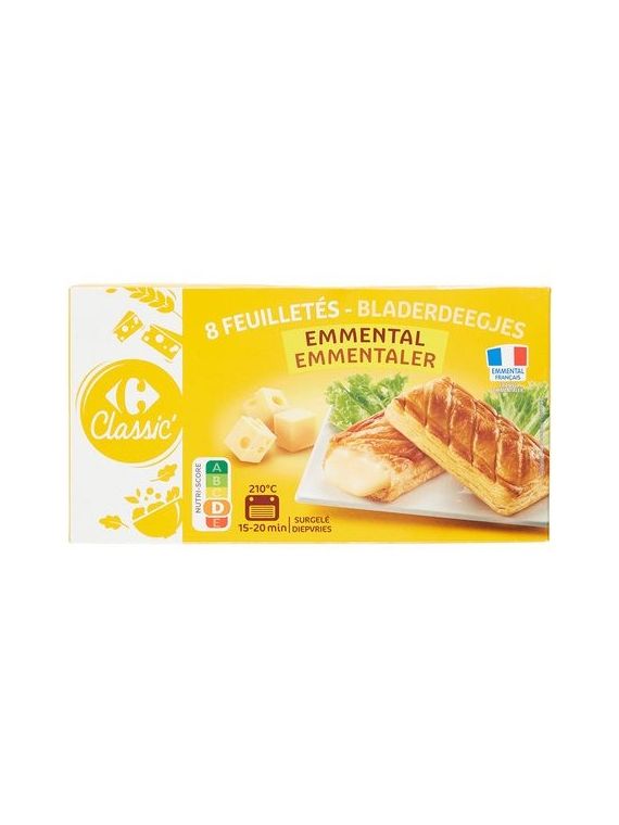 Feuilletés emmental CARREFOUR CLASSIC'