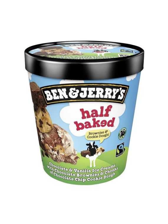 465ML CR GL HALF BAKED B&J