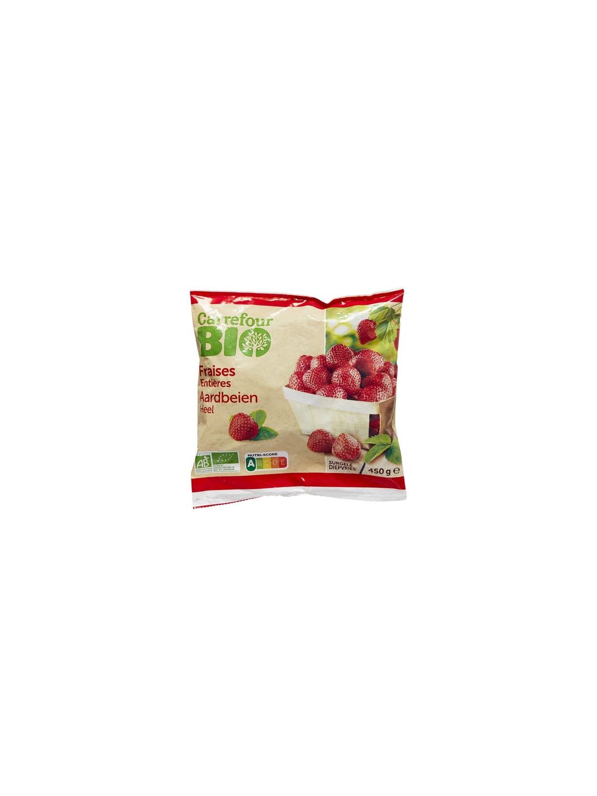 450G FRAISES BIO CRF