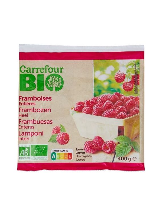 400G FRAMBOISES CRF BIO