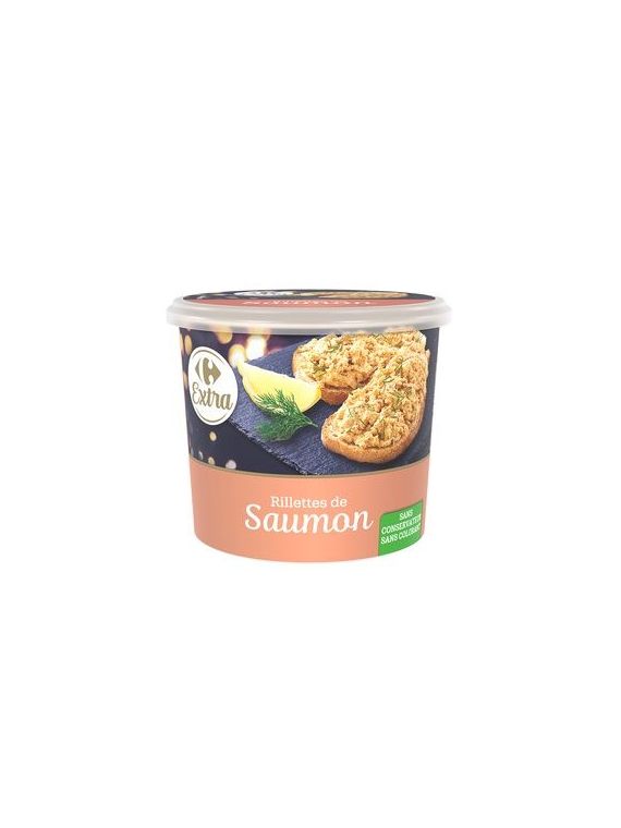 Rillettes de saumon CARREFOUR EXTRA