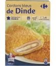 Cordons bleus de dinde CARREFOUR