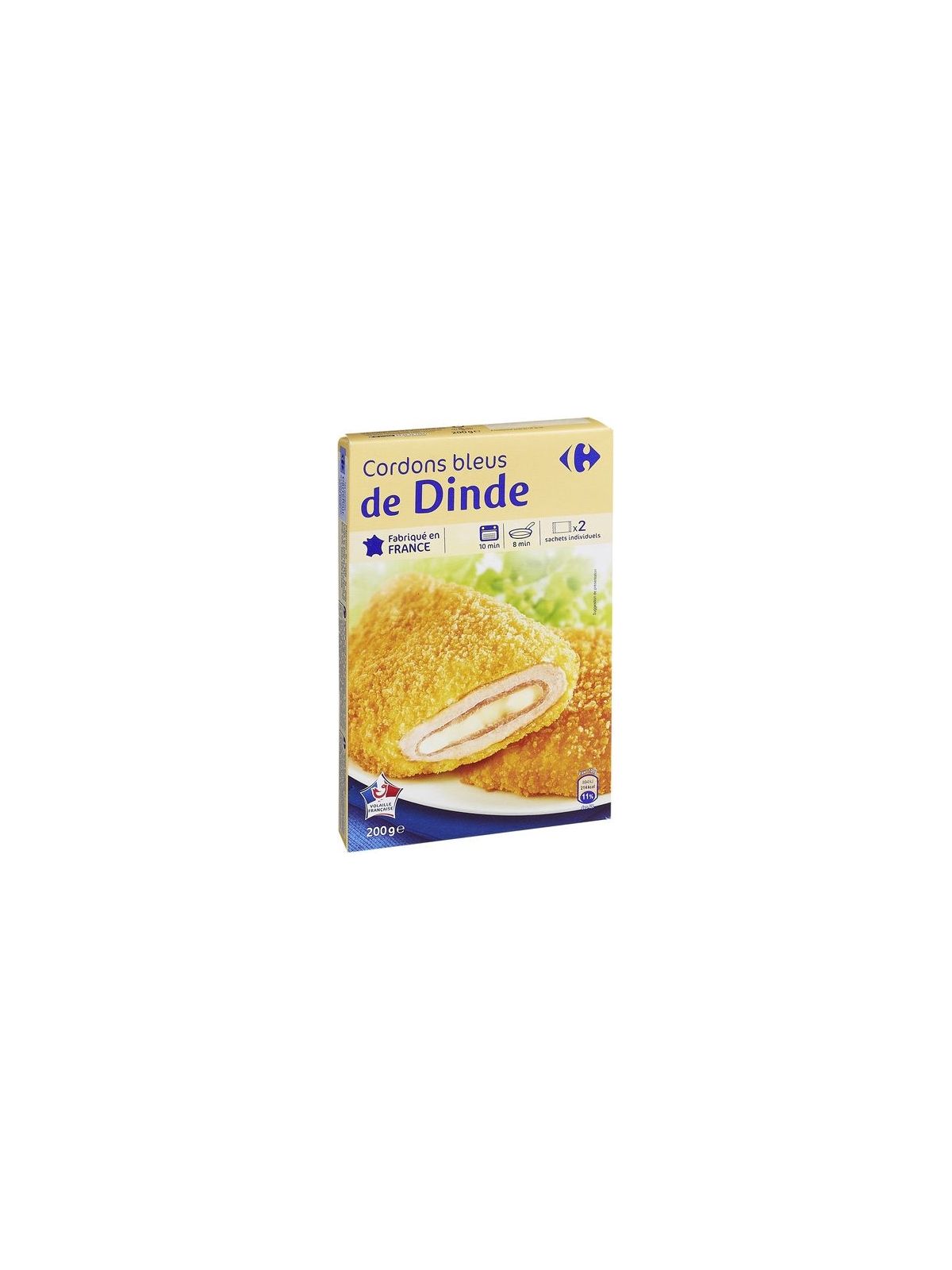 Cordons bleus de dinde CARREFOUR CLASSIC'