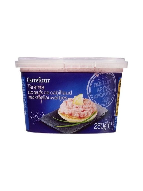 Tarama œufs de cabillaud CARREFOUR