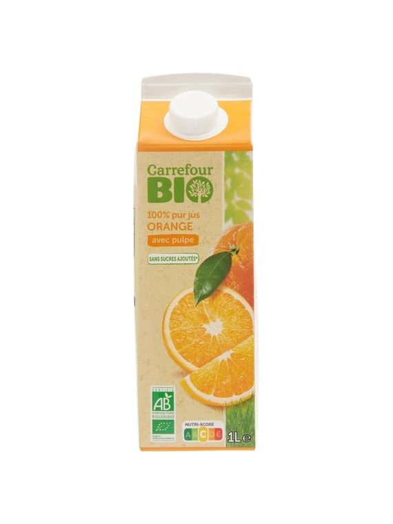 1L P.JUS ORANGE A/P.BIO CRF