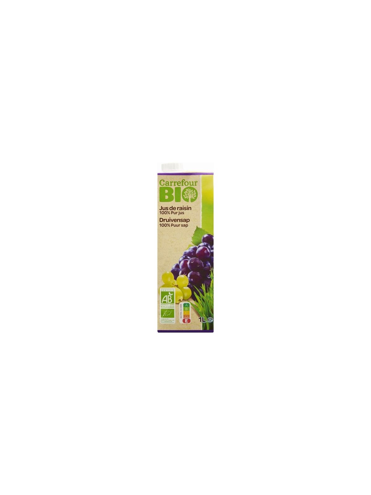 Jus de Raisin CARREFOUR BIO