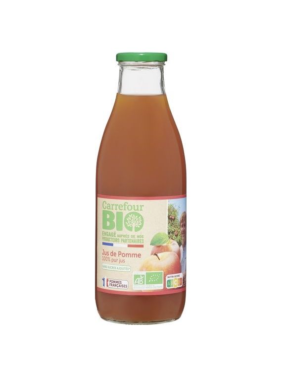 1L P.JUS POMME FRANCE BIO CRF