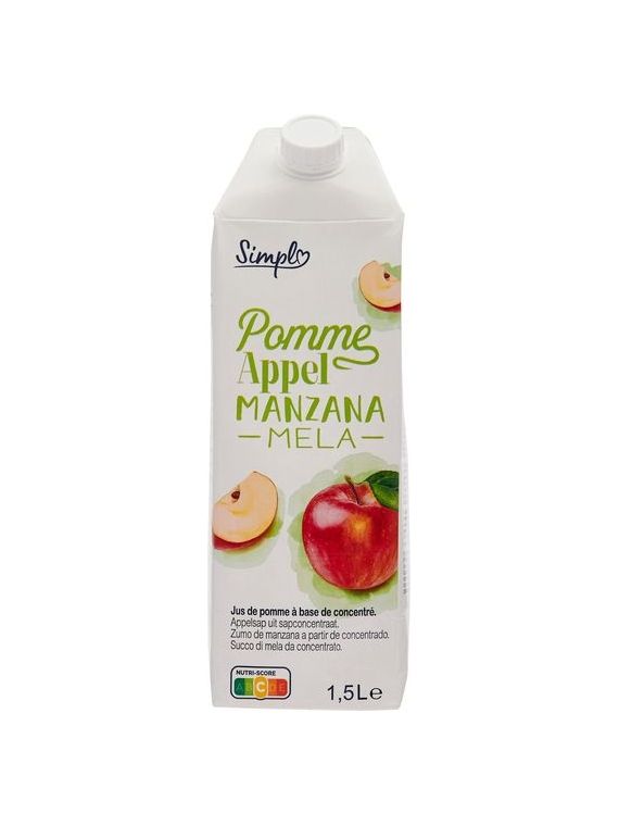 1.5L JUS POMME ABC BRK SIMPL