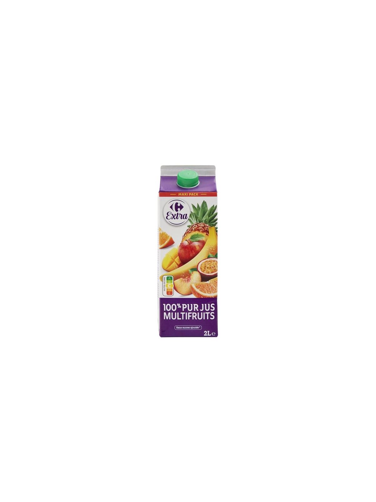 Jus multifruits 100% pur jus CARREFOUR EXTRA