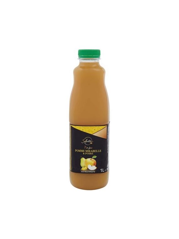 Jus de fruits pomme mirabelle poire CARREFOUR SELECTION