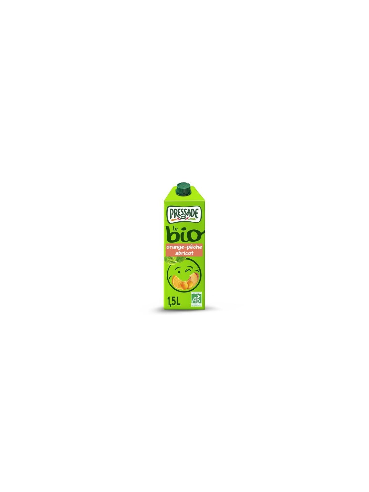 Nectar multifruits bio orange pêche abricot PRESSADE