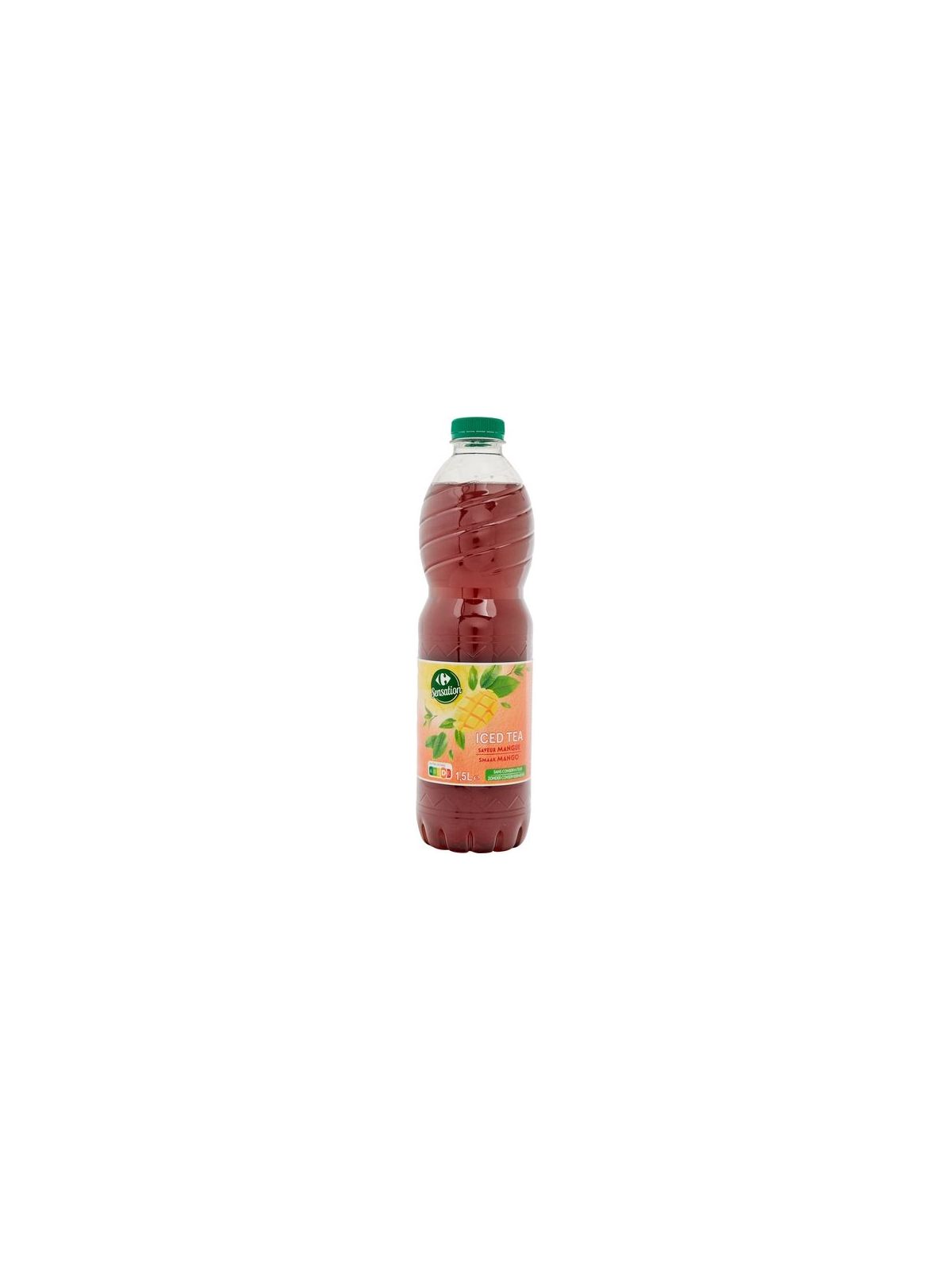 Boisson Iced Tea mangue CARREFOUR SENSATION