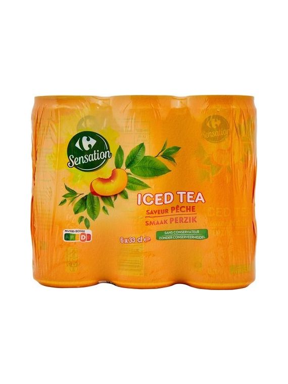 Boisson Iced Tea saveur pêche CARREFOUR