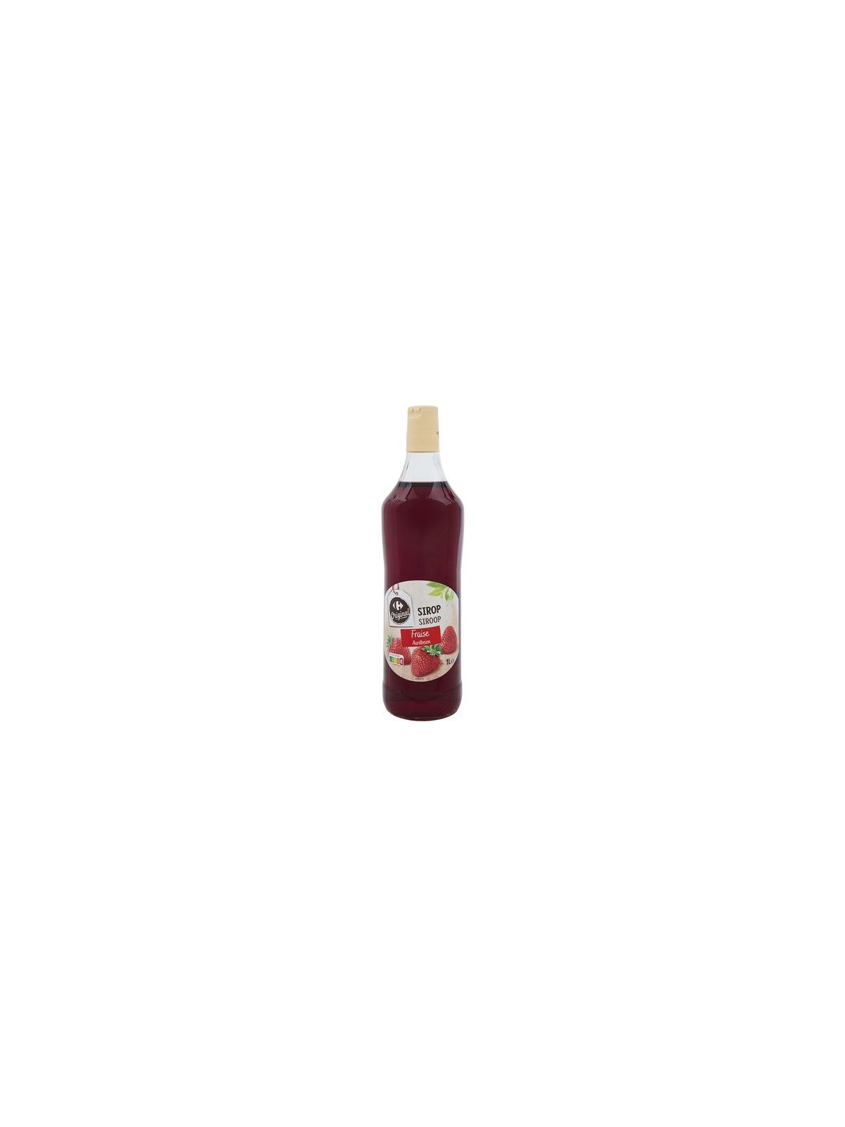 1L SIROP FRAISE CRFORG