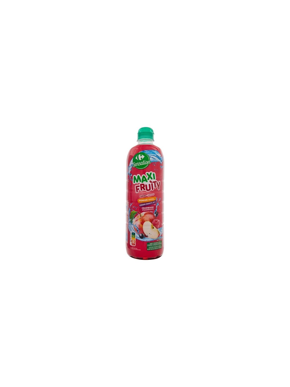 1.5L SIROP POM/CAS/FRAISE CRF