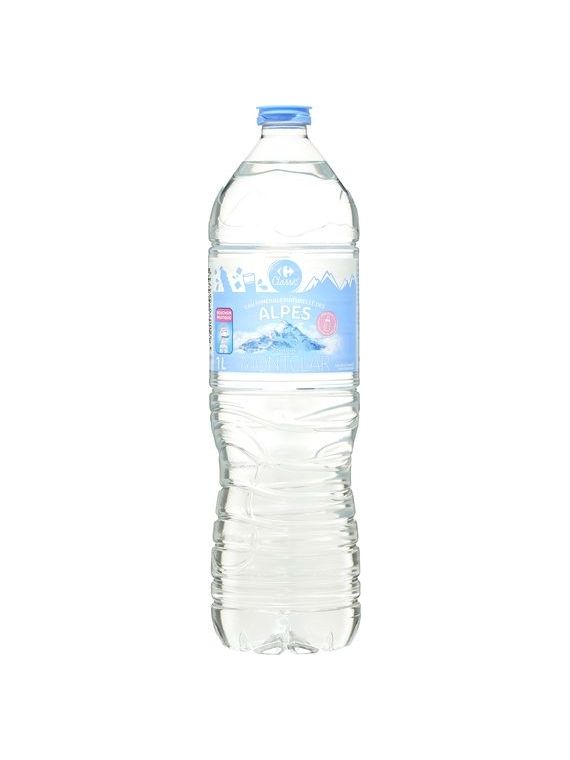 1L EAU DES ALPES CRF PET