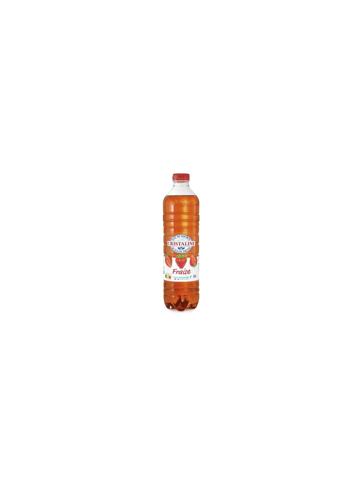 1.5L EAU FRAISE CRISTALINE