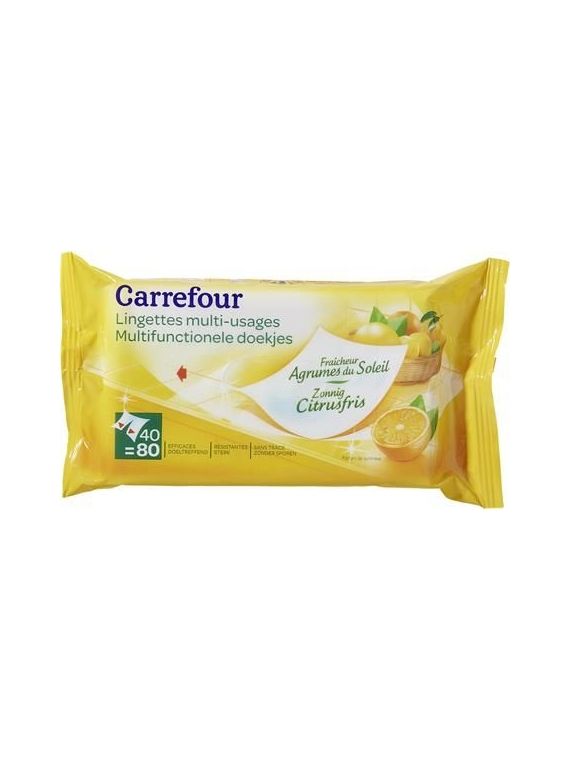 Lingettes Multi Usages CARREFOUR