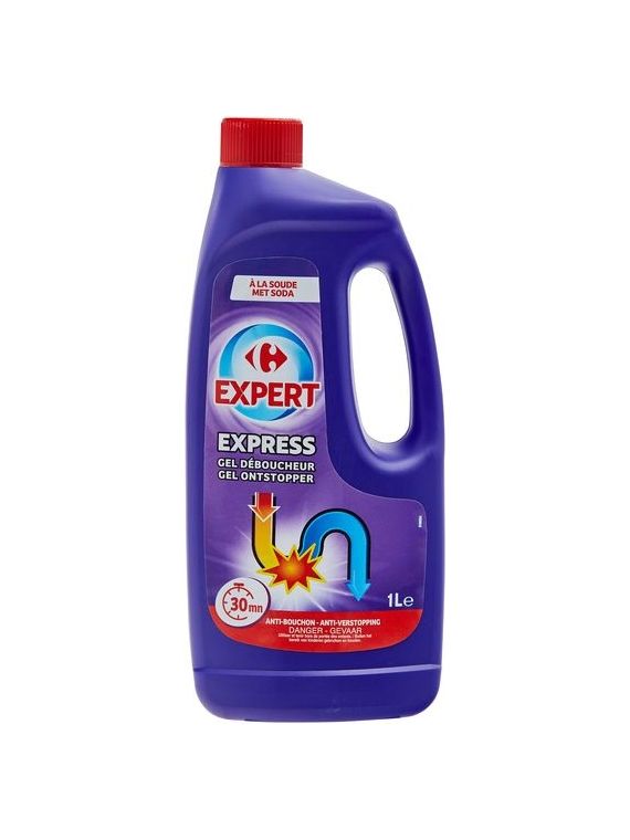 Déboucheur gel express CARREFOUR EXPERT