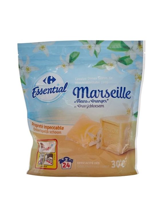 Lessive savon de Marseille CARREFOUR ESSENTIAL