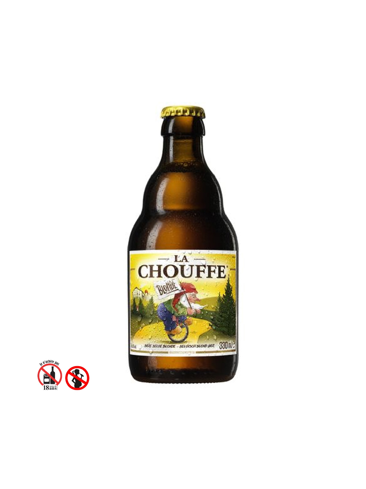 33CL BIERE BLDE 8%CHOUFFE