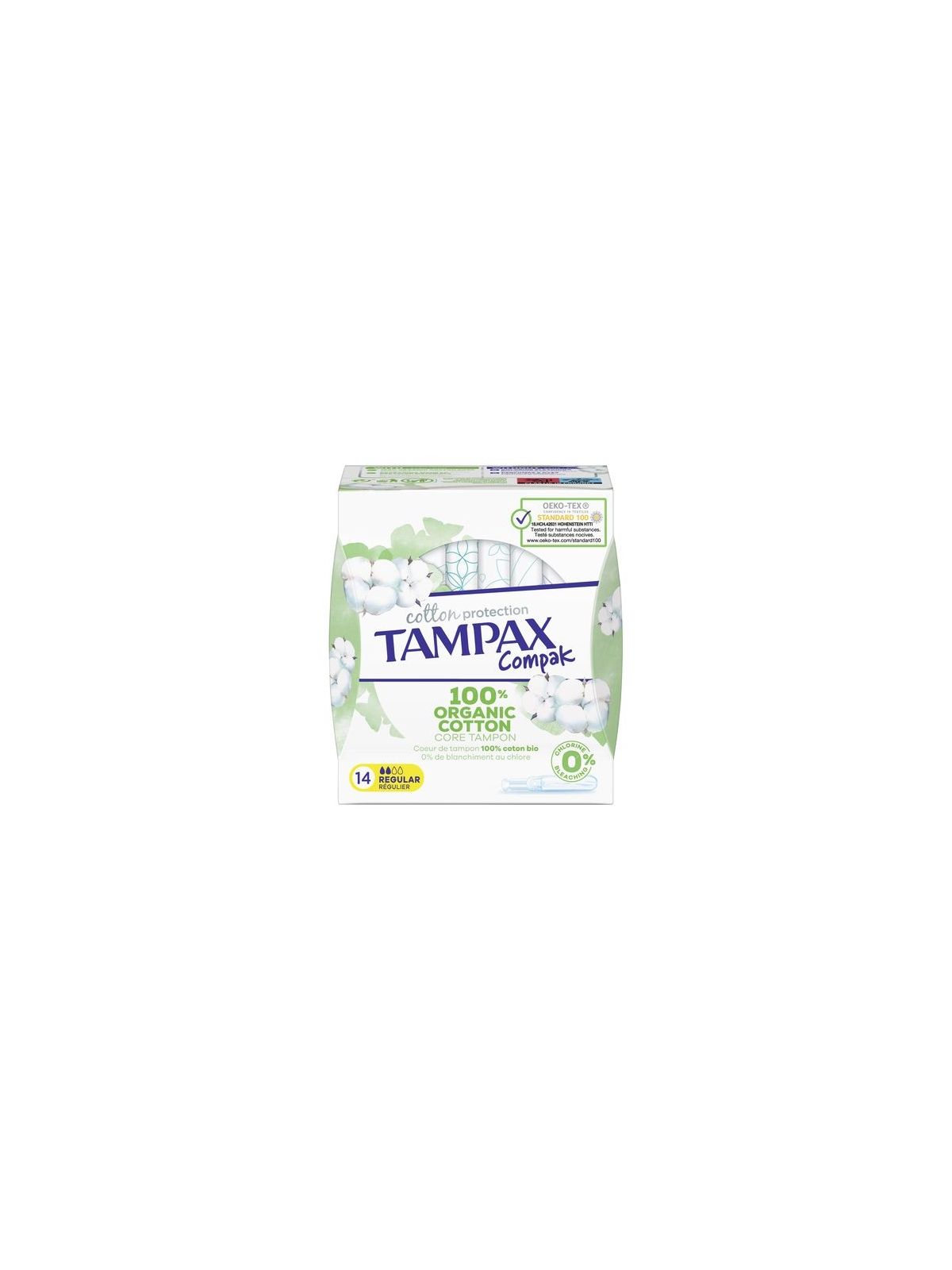 14 TAMP.REG.ORG.COMPAK TAMPAX