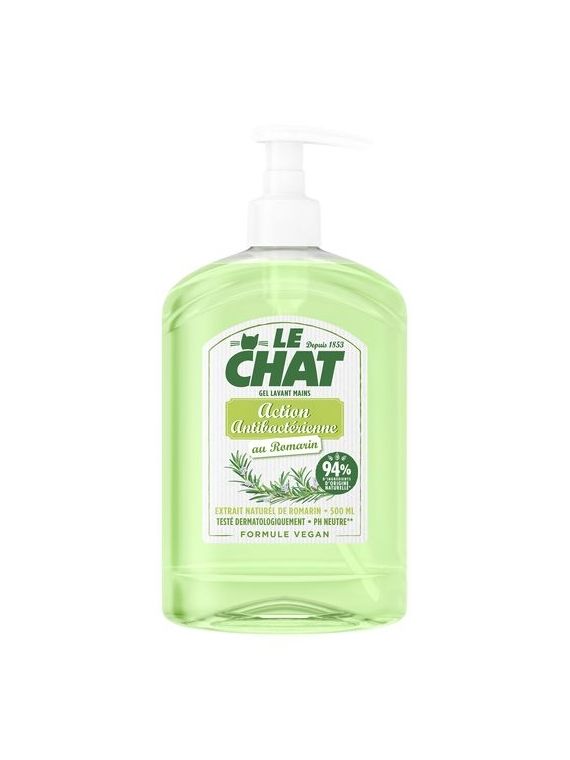 500ML GEL A/BACT.LE CHAT