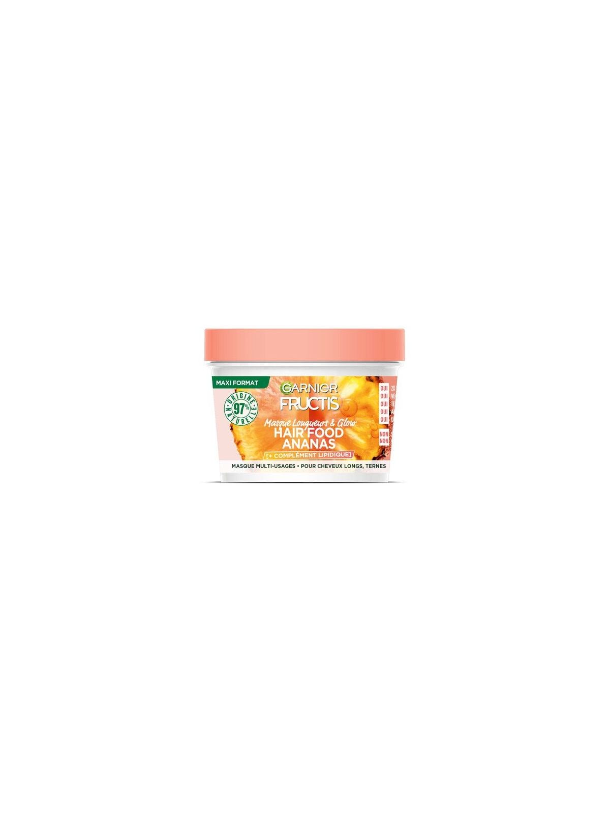 390ML FRUCTIS MASQUE ANANAS