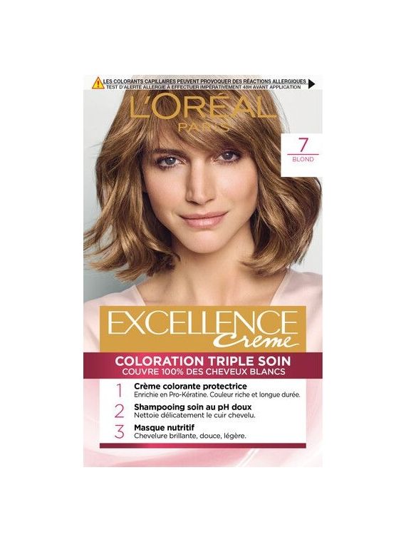 Coloration Cheveux 7 Blond EXCELLENCE