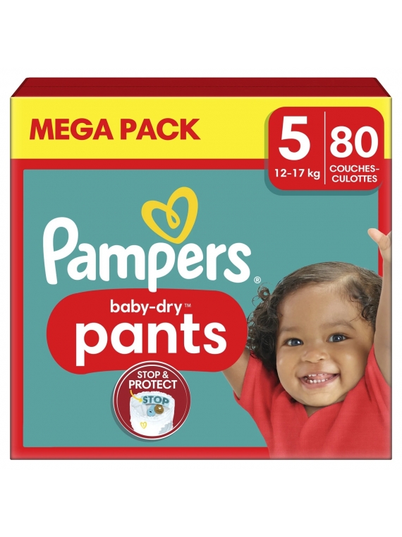 Couches-Culottes Baby-Dry Pants Taille 5 12Kg-17Kg PAMPERS