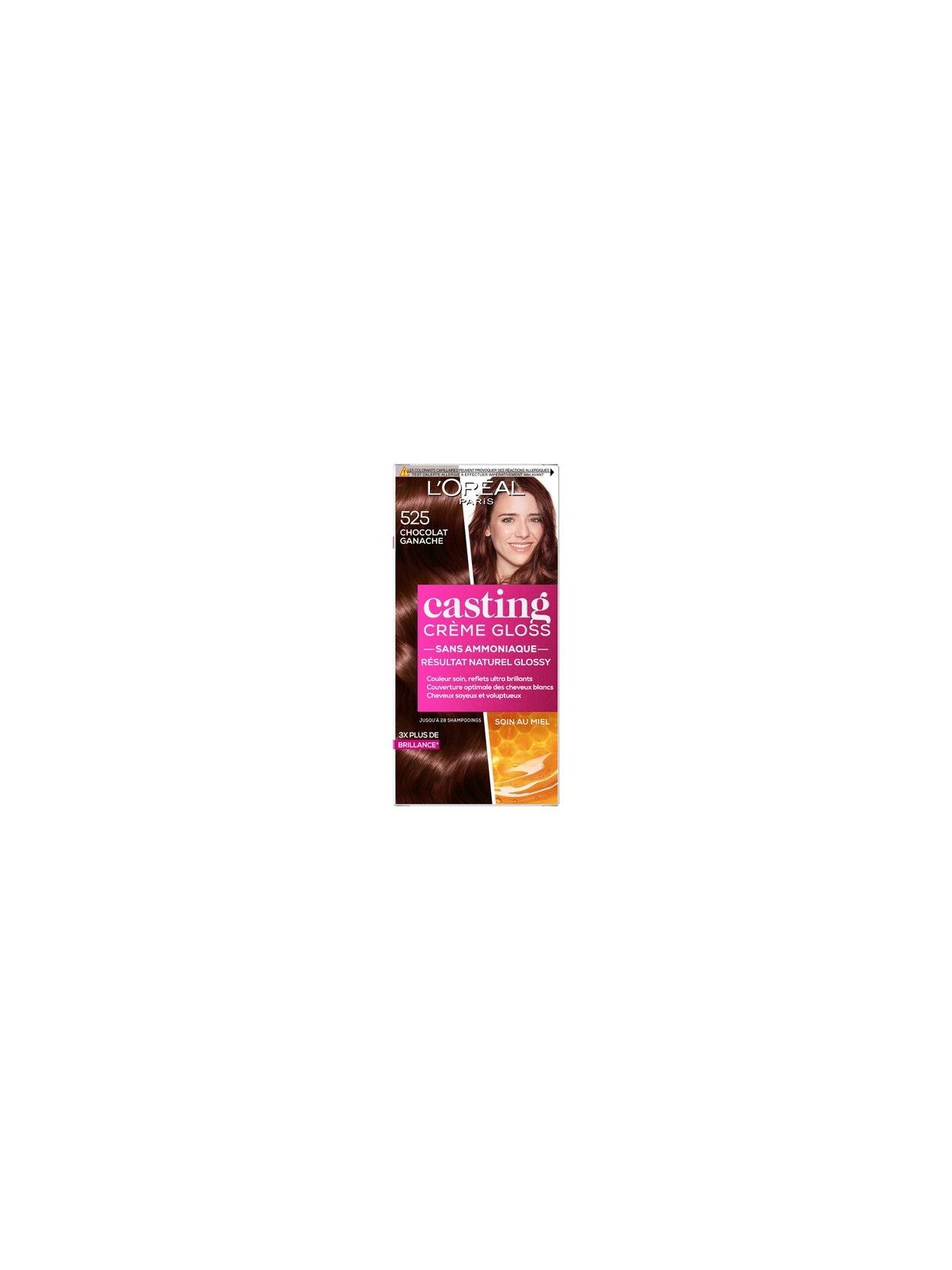 Coloration Cheveux 5.25 Chocolat ganache CASTING CREME GLOSS