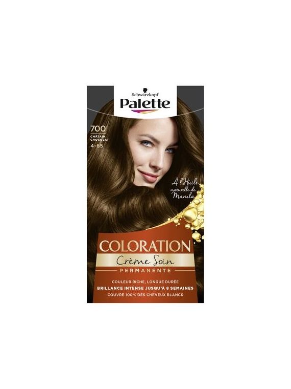 Coloration Permanente 700 Châtain Chocolat SCHWARZKOPF PALETTE