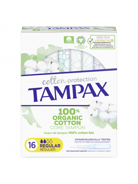 Tampon cotton regulier Bio TAMPAX