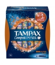 Tampons Compak Pearl Super Plus avec applicateur x18 TAMPAX