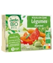 Bouillons de cubes légumes dégraissé Bio JARDIN BIO ETIC